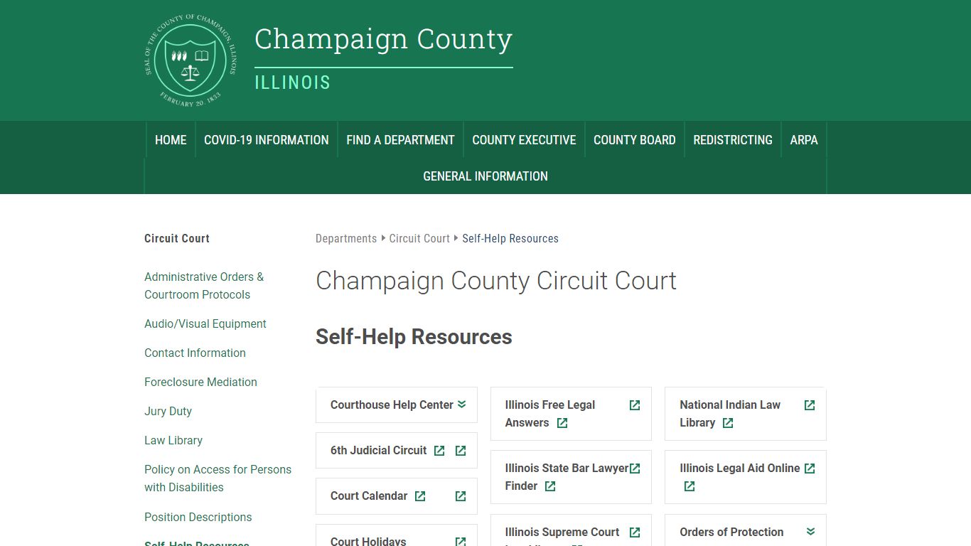 Circuit Court | Champaign County Illinois